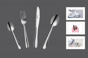 SET TACAMURI INOX 24 PIESE ATHENA - Img 2