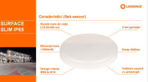 SF SLIM SQ 350 P 35W 840 IP65 EUE LEDV - Img 3