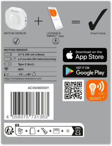 SMART WIFI MOTION SENSOR FS1 LEDV - Img 4