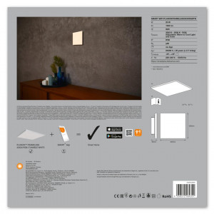 SMART WIFI PLANONFRAMELES30X30RGBTWLEDV - Img 3