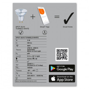 SMTWFPAR16 4,9W/827230VTWFR GU10FS1LEDV - Img 3