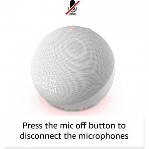 Amazon Echo Dot 5, Boxa cu ceas, Wh - Img 5
