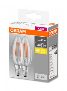 BASECLB40 4W/827 230V FIL E14 FS2 OSRAM - Img 2