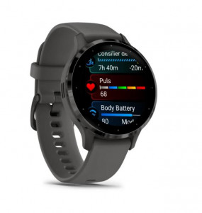 Ceas Garmin Venu 3S Pebble Gray/Slate - Img 3