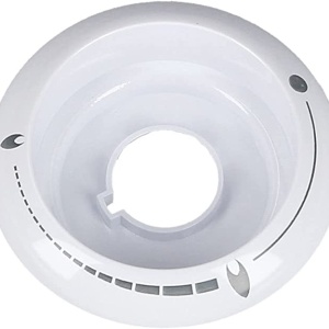 Decor buton alb aragaz Arctic