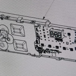 Modul electronic masina de spalat Arctic APL61222BDW3
