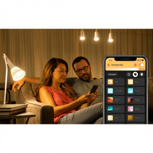 PHILIPS HUE WH. & COLOR E27 STARTER KIT - Img 5