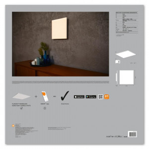 SMART WIFI PLANONFRAMELES60X60RGBTWLEDV - Img 3