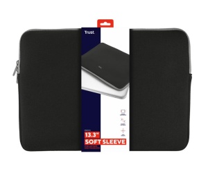 Trust Primo Soft Sleeve 13.3" laptop blk - Img 9