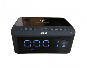 Akai radio cu ceas ACRB-1000 wireless ch - Img 2