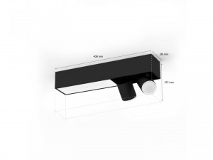 CENTRIS HUE 2-SPOT BLACK SPECIAL FORM - Img 2