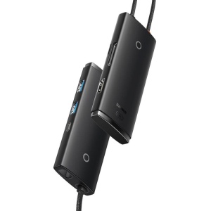Dock Baseus Lite Type-C, negru - Img 7