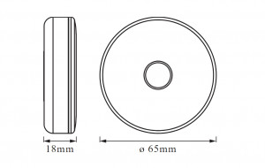 DOT-IT TOUCH SLIM WT LEDV - Img 3