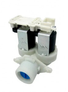Electrovalva 2 iesiri alimentare apa masina de spalat Whirlpool AWS61012 480111100199 - Img 2