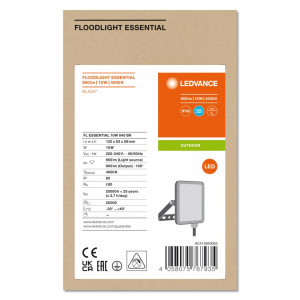 FL ESSENTIAL 10W 840 BK LEDV - Img 2