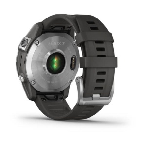 Garmin fenix 7, Silver w/Graphite Band - Img 9