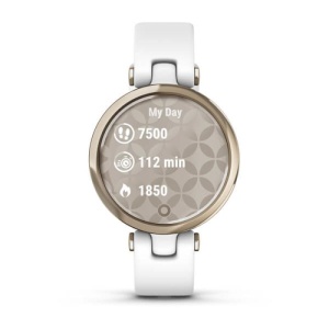 Garmin Lily Cream Gold, White Silicone - Img 10