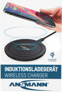 Incarcator Wireless Fast Charger 15 W Ansmann, iPhone, Samsung, Huawei - Img 4