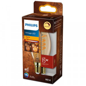 LED CLASSIC 15W B35 E14 GOLD SP D RFSRT4 - Img 2