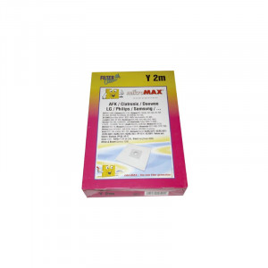 Sac aspirator Y2m 4buc + 1 filtru de motor + 1 microfiltru Samsung, Philips, LG, Daewoo - Img 2