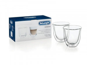 Set 2 pahare cappuccino Delonghi 270 ml - Img 2