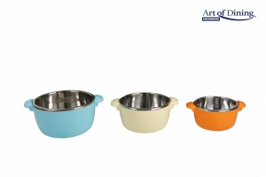 SET 3 CASEROLE TERMICE 2+4+6L,BELLY BLUE - Img 20