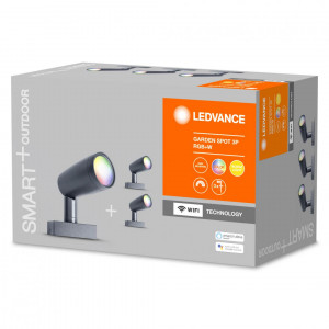 SMART WIFI GARDEN SPOT RGBW 3P DG LEDV - Img 2