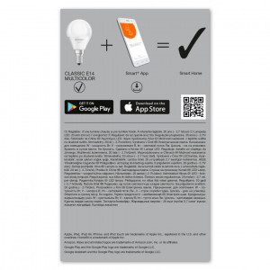 SMARTWIFIP40 4,9W 230V RGBWFRE14FS3LEDV - Img 3