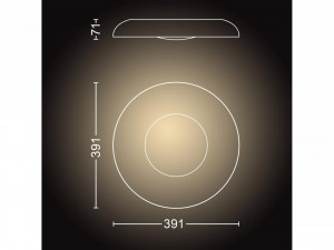 STILL HUE CEILING LAMP BLACK - Img 3