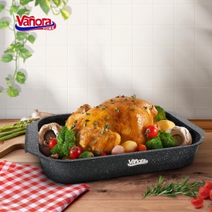TAVA INALTA ALUM 39.5x26X6.3 CM,CLASSIC - Img 2