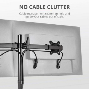 Trust GXT 1120 Mara Dual Monitor Arm - Img 3