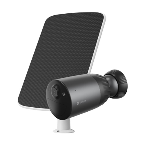 Camera IP 4K, Wi-Fi 6, baterie 10.400 mAh, Audio, IR&WL 15m, Color 24/7, Panou Solar - EZVIZ CS-BC1C-4K(SP-kit)
