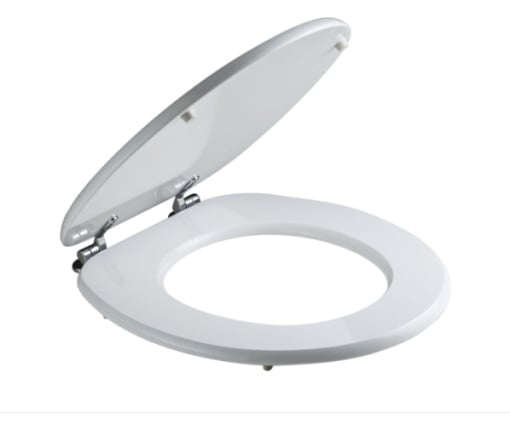 Capac WC Mdf Alb, Tempo Line, Lifetim Qualiti