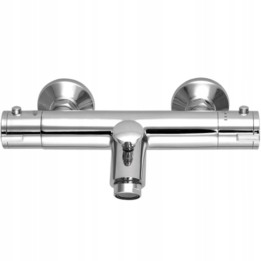 Baterie termostatica pentru cada fara set de dus, crom