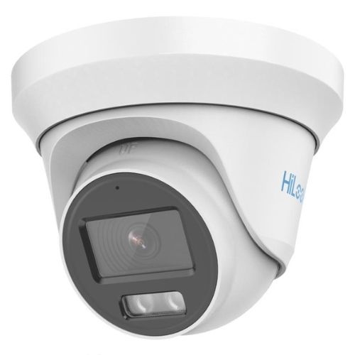 Camera analog Hikvision HiLook ColorVu 5MP 3K, Lentila 2.8mm, Lumina Alba 40m, Audio, IP66 - THC-T259-MS