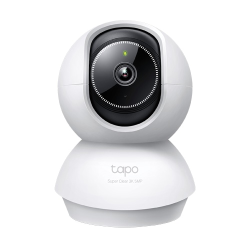 Camera IP TP‑Link Tapo C230, 3K 5MP, PanTilt, Audio bidirectional, Wi‑Fi, MicroSD 512GB