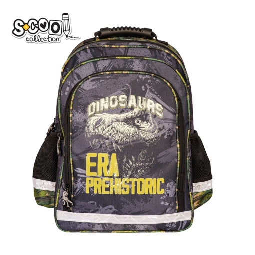 Ghiozdan ergonomic DINO, 40.5x29x13.5 cm - S-COOL