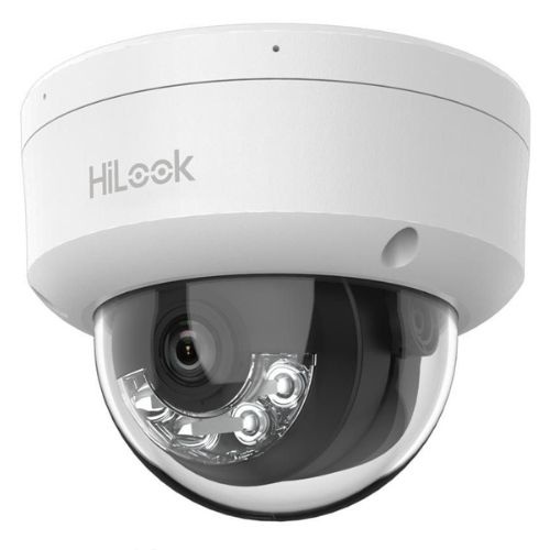 Camera IP HiLook, 8MP, iluminare duala 30m, lentila 2.8mm, microfon, PoE, IP67 - IPC-D180HA-LU