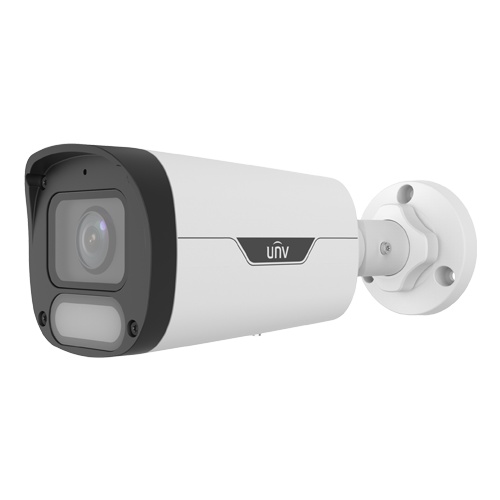 Camera IP Wise-ISP, ColorHunter, 8MP, lentila 4.0mm, WL 30m, Microfon, PoE, color 24/7 - UNV IPC2318LE-ADF40KM-WP