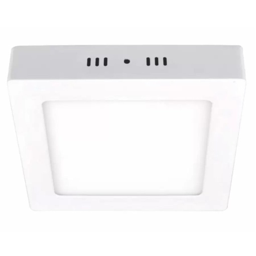 Spot LED Patrat, Aplicat, 24W=200W, 6400K, Lumina Rece