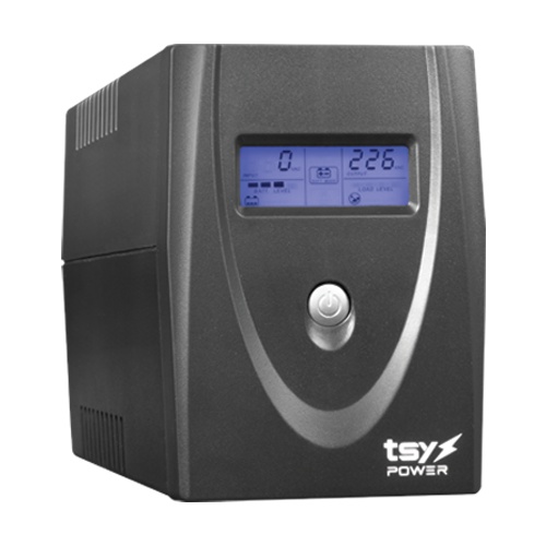 UPS TSY Power, 600VA/360W, LCD, line interactive, 2 x Schuko TSY-MP-0K6-LCD