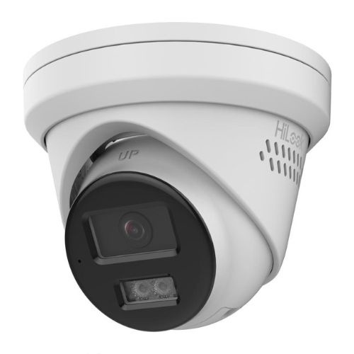 Camera IP Hikvision HiLook, 6MP 3K, Iluminare Duala, Alarma, Audio, PoE, IP67 - IPC-T260HAP-LUF/SL