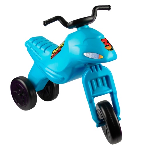 Motocicleta fara pedale, albastru deschis - ROBENTOYS
