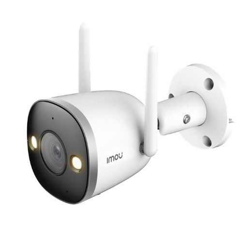 Camera IP IMOU Bullet 2Pro, IP WiFi, Full Color, 2MP, Lentila 2.8mm, LED 30m, Microfon si difuzor, Sirena, MicroSD - IPC-F26FEP