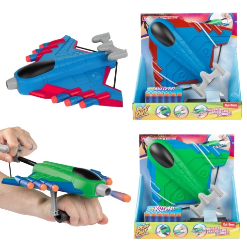 Avion lansator + 16 gloante burete - Toi-Toys