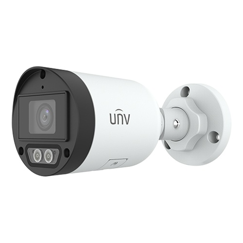 Camera IP ColorHunter Dual-Light, 4MP, lentila 2.8mm, IR 30m, WL 30m, Microfon, SDcard, PoE - UNV IPC2124LB-AF28K-DL