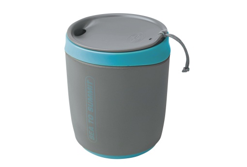 Cana 473 ml cu capac Sea To summit Delta InsulMug, leak proof, pacific blue