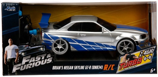 FAST&FURIOUS NISSAN SKYLINE GTR 1:24