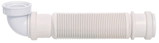 Sifon flexibil Wirquin PRO Senzo extra-plat, 1"1/2 D40, membrana antimiros