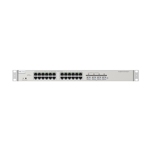 Switch 24 porturi PoE+, 4 porturi SFP+, Gigabit, L3 Cloud Management - Ruijie RG-NBS5200-24GT4XS-P